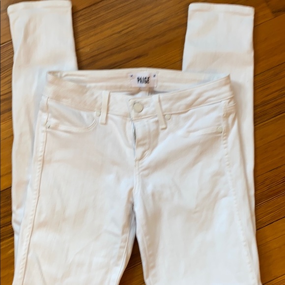 Verdugo Ultra Skinny white Paige size 25 jeans - Picture 4 of 5